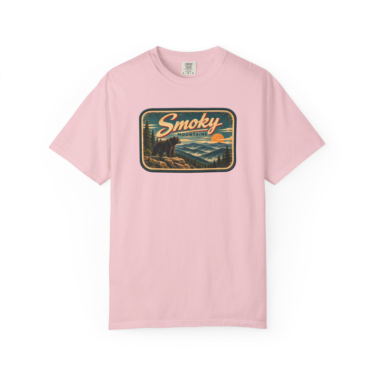 Smoky Mountains - Unisex Garment-Dyed T-shirt