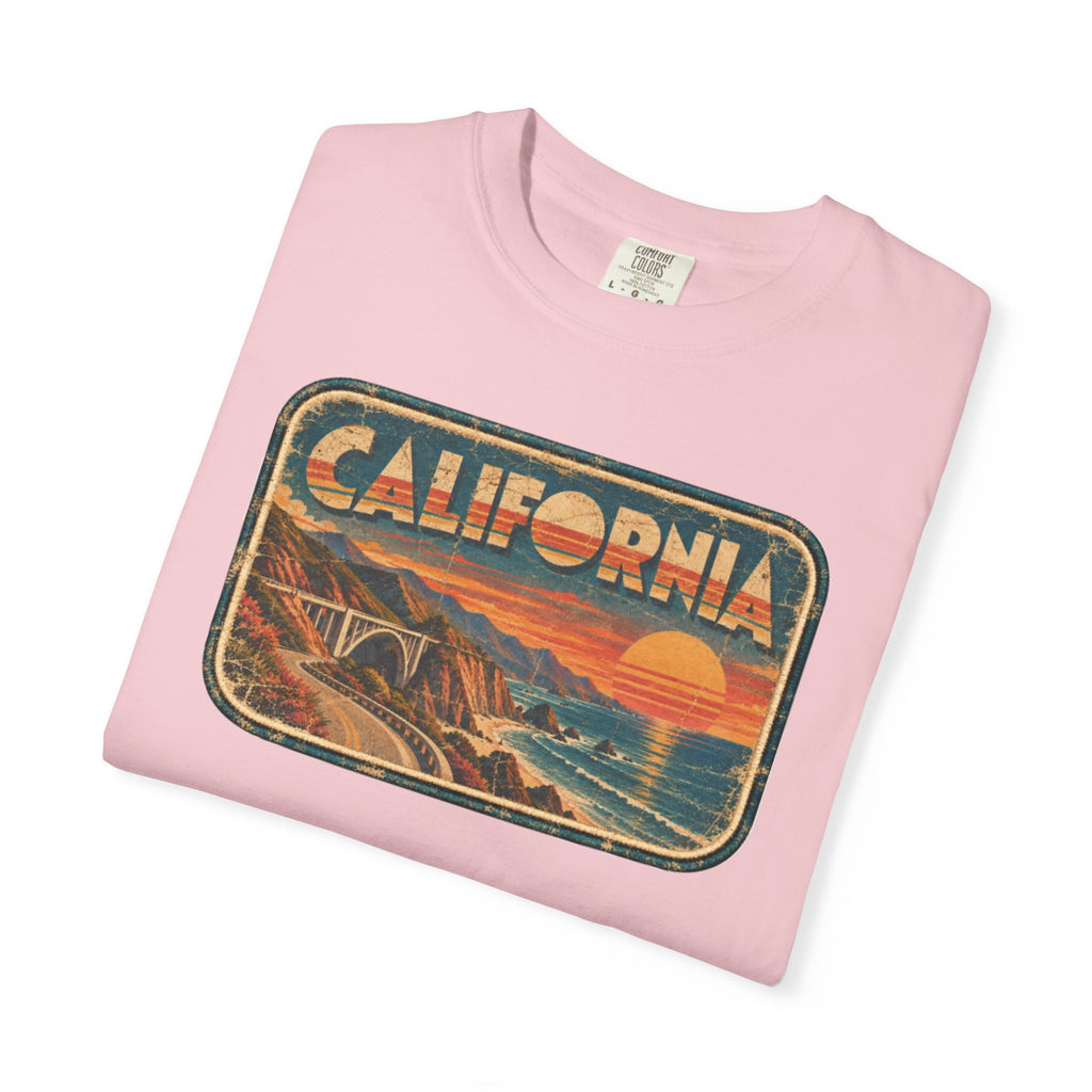 California - Unisex Garment-Dyed T-shirt