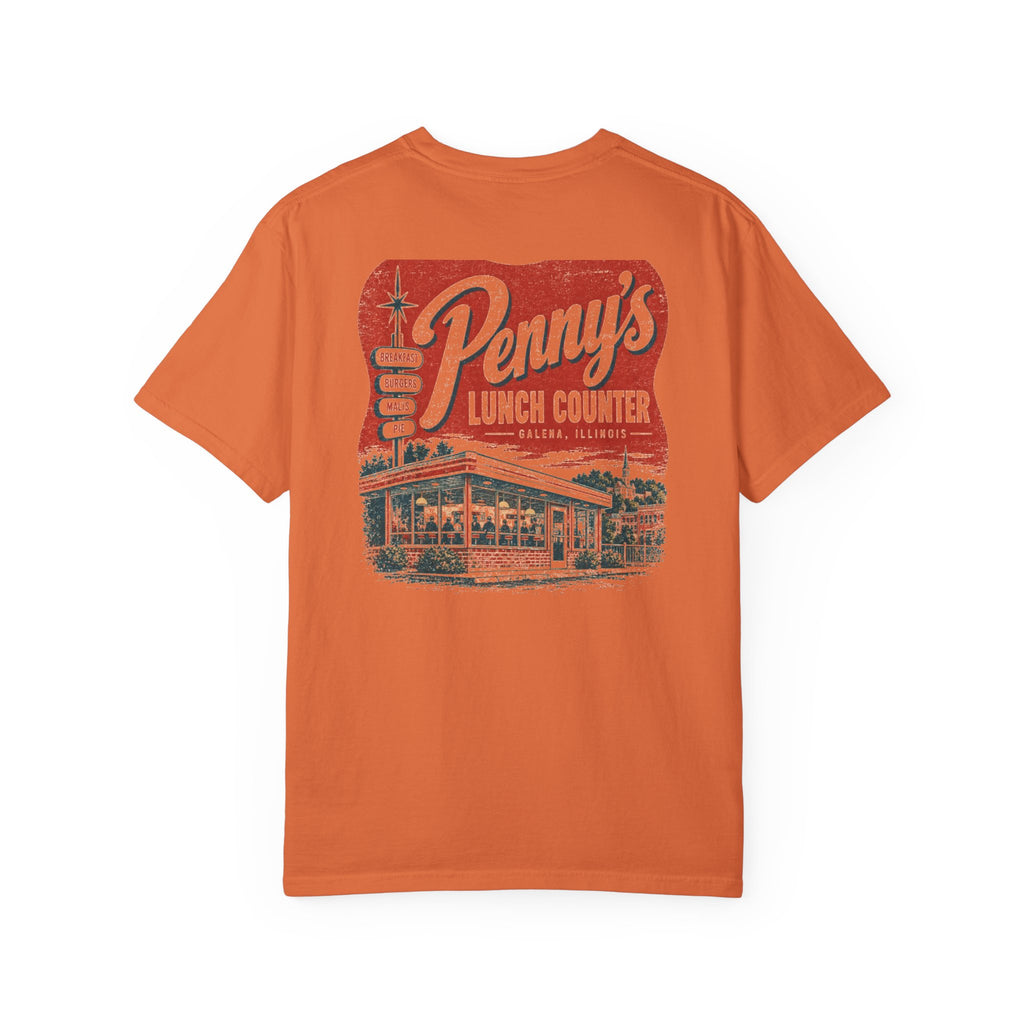 Penny's Lunch Counter - Unisex Garment-Dyed T-shirt
