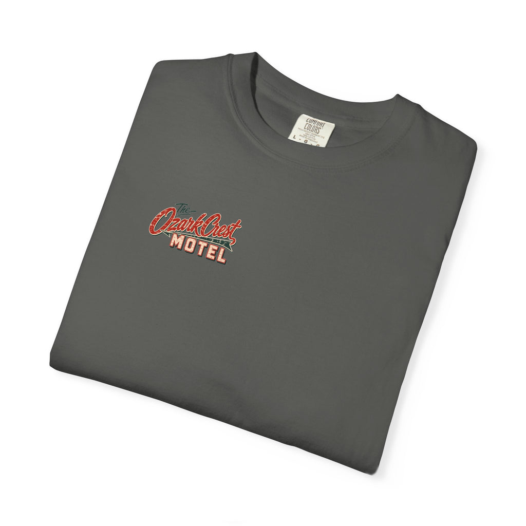 The Ozark Crest Motel - Unisex Garment-Dyed T-shirt