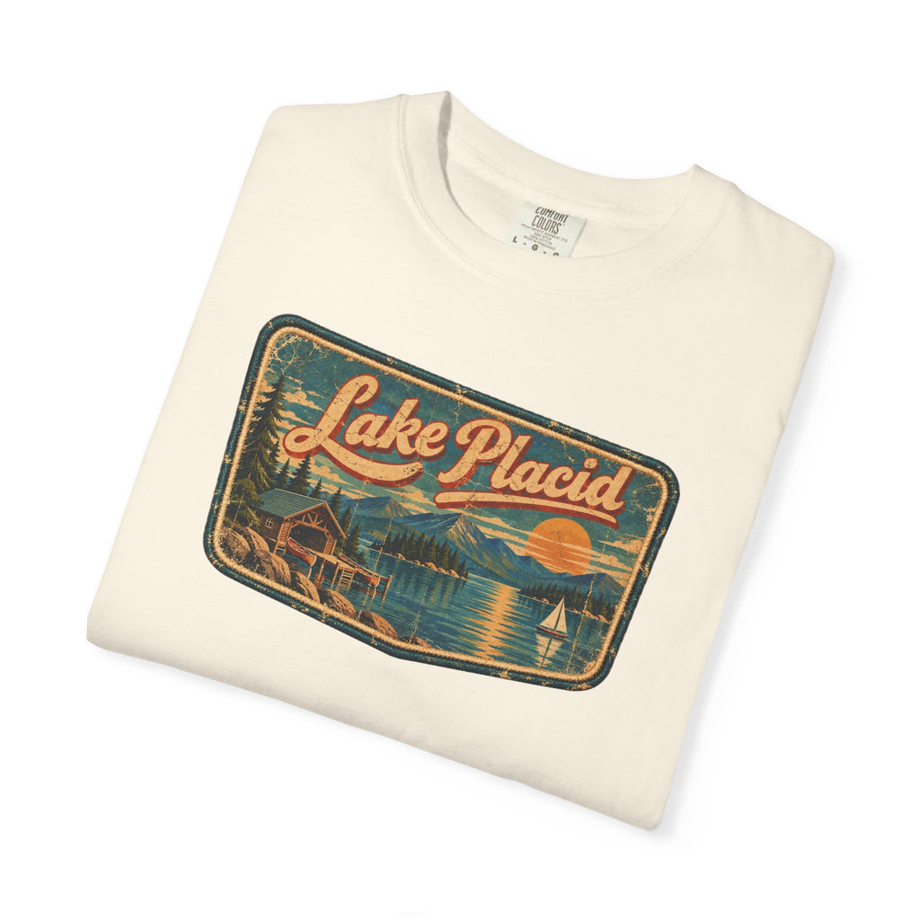 Lake Placid - Unisex Garment-Dyed T-shirt