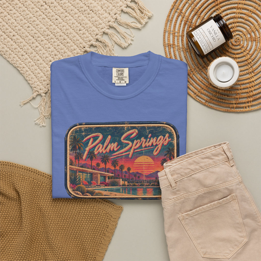 Palm Springs - Unisex Garment-Dyed T-shirt