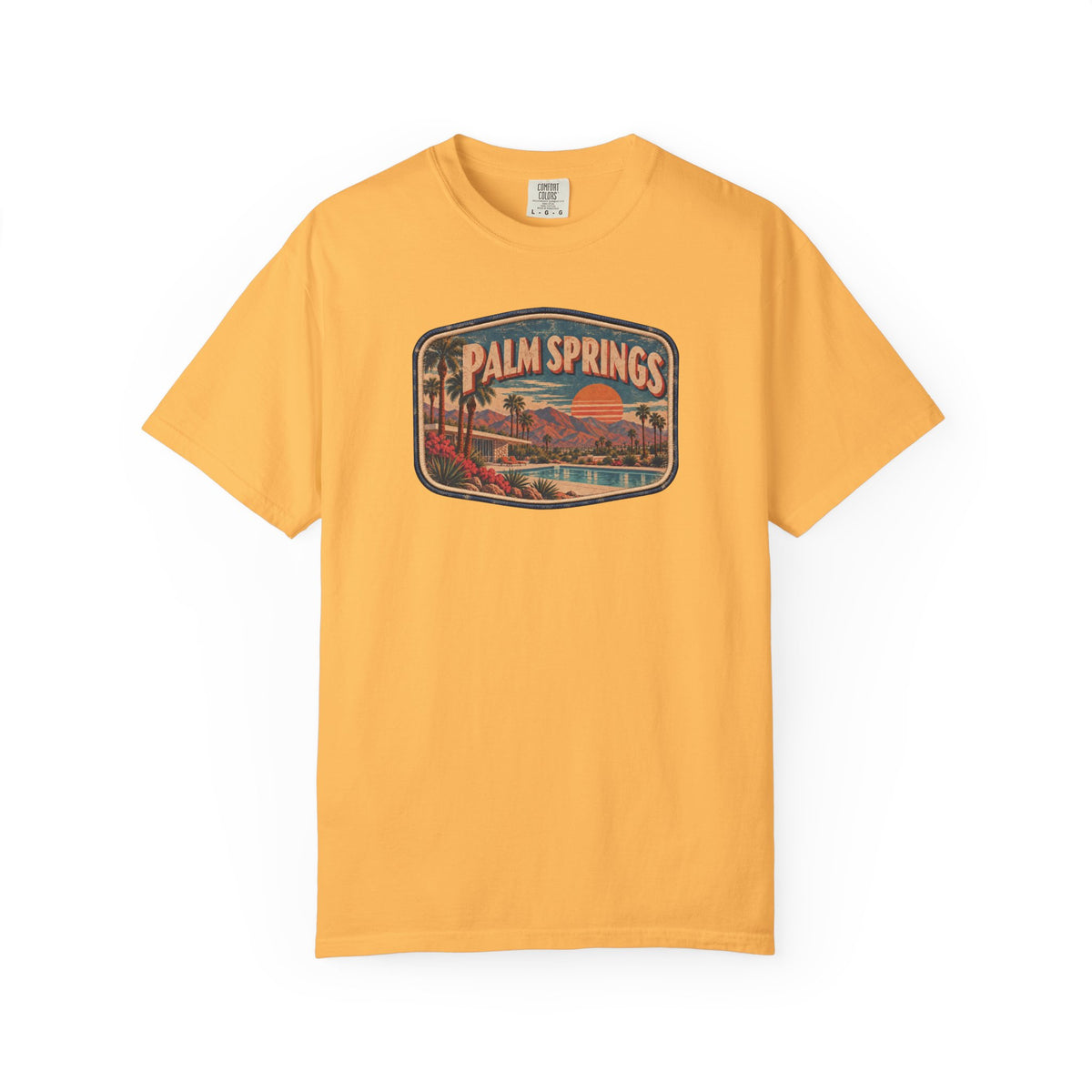 Palm Springs - Unisex Garment-Dyed T-shirt