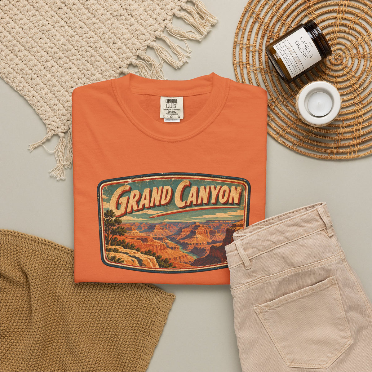 Grand Canyon - Unisex Garment-Dyed T-shirt