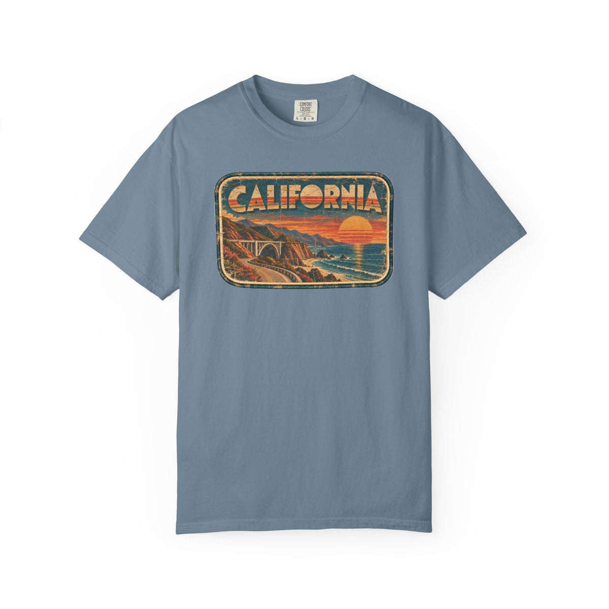 California - Unisex Garment-Dyed T-shirt