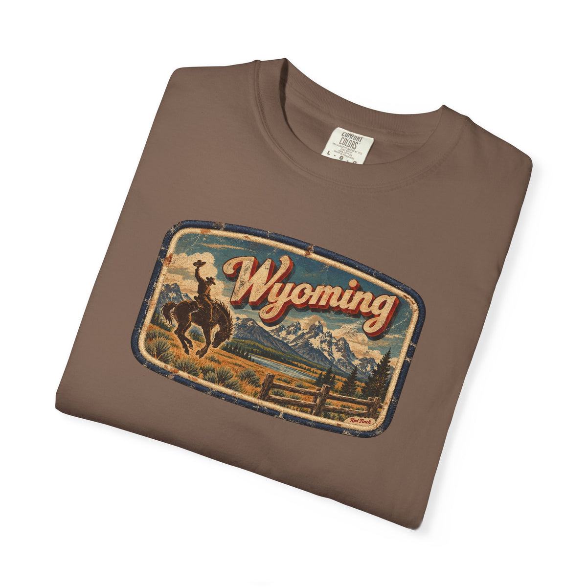 Wyoming - Unisex Garment-Dyed T-shirt