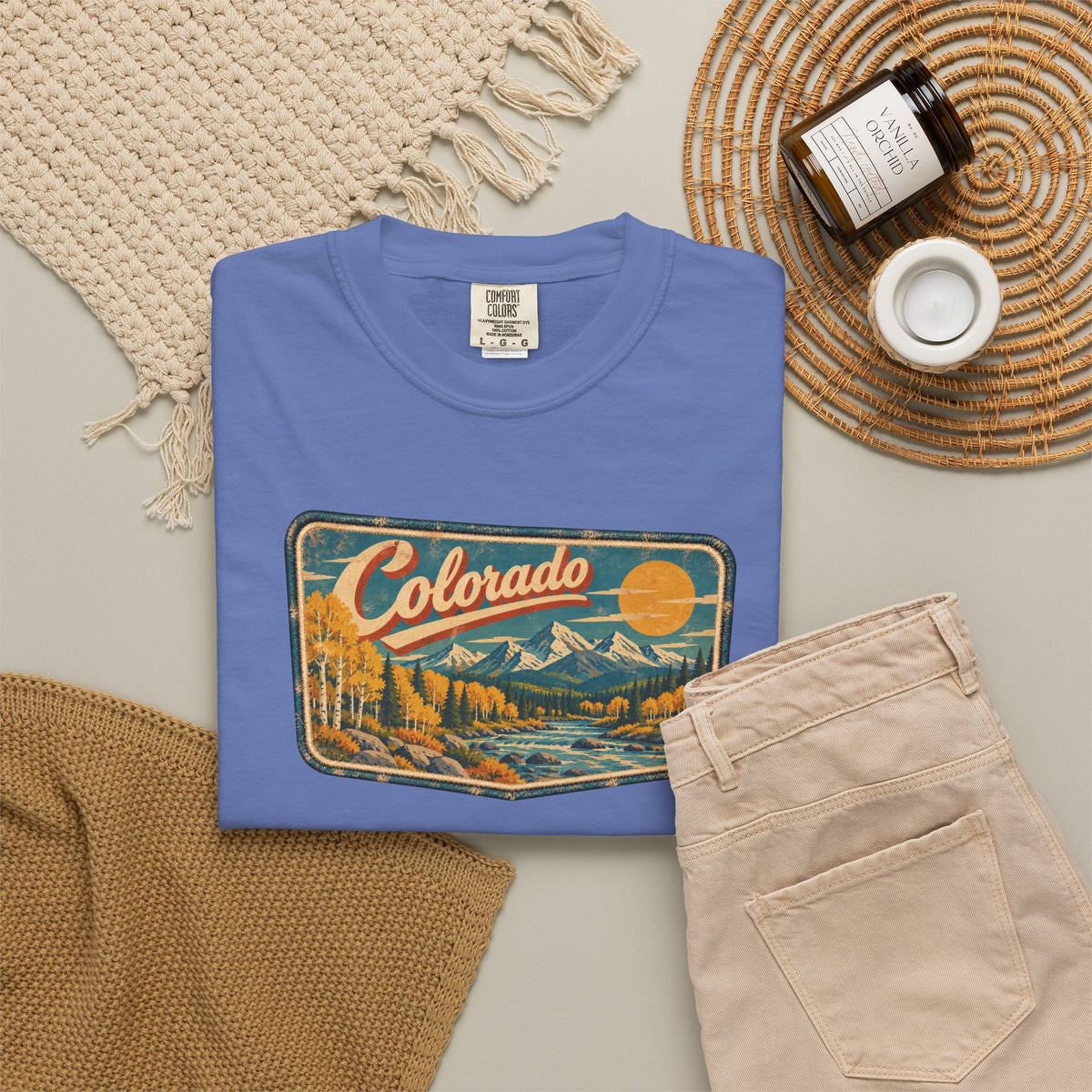 Colorado - Unisex Garment-Dyed T-shirt