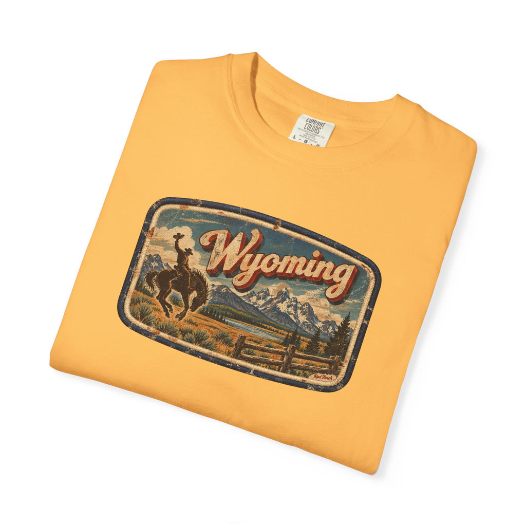 Wyoming - Unisex Garment-Dyed T-shirt