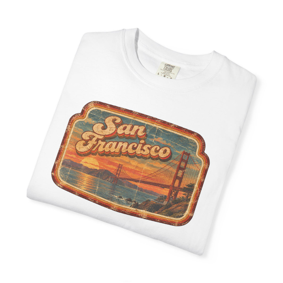 San Francisco - Unisex Garment-Dyed T-shirt