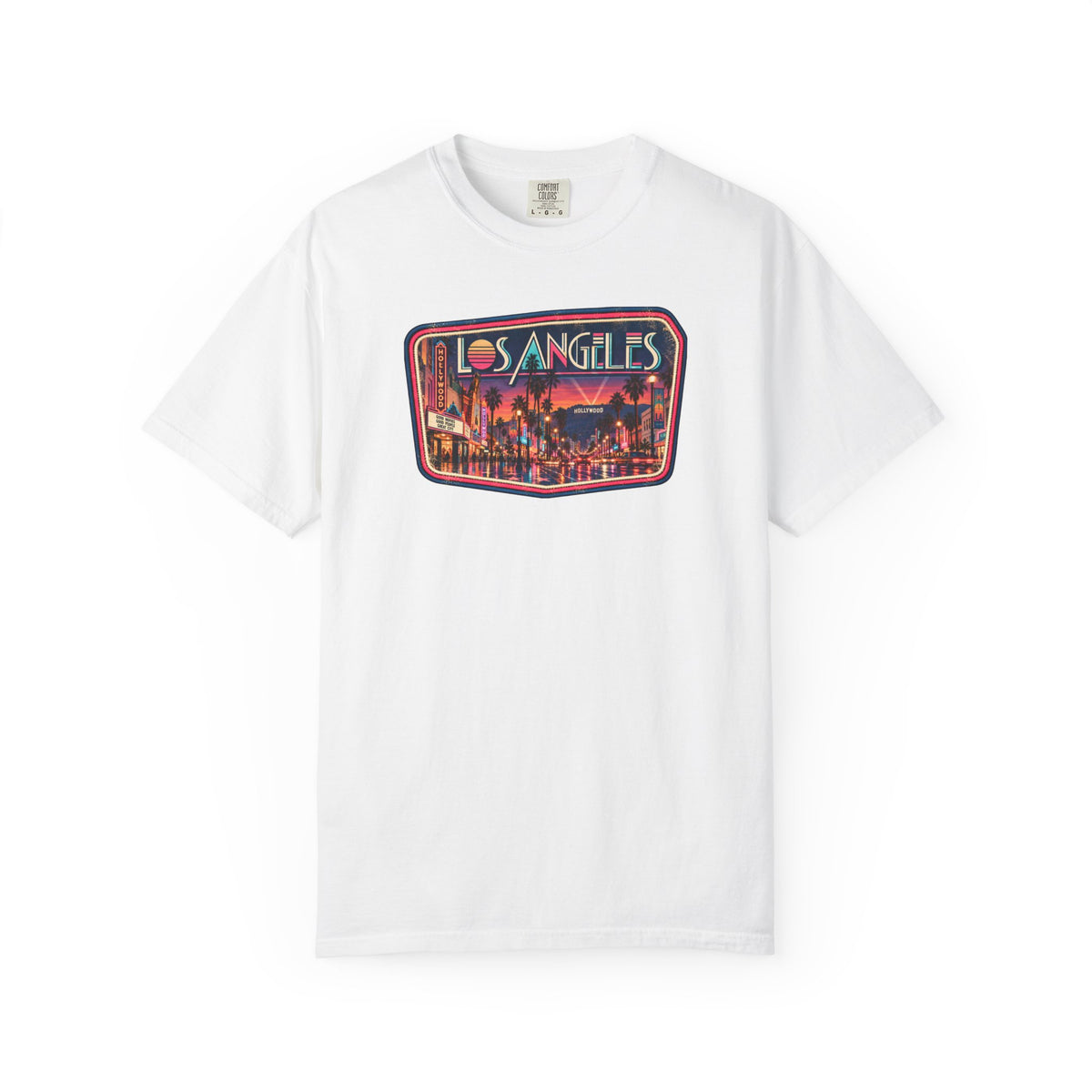 Los Angeles - Unisex Garment-Dyed T-shirt