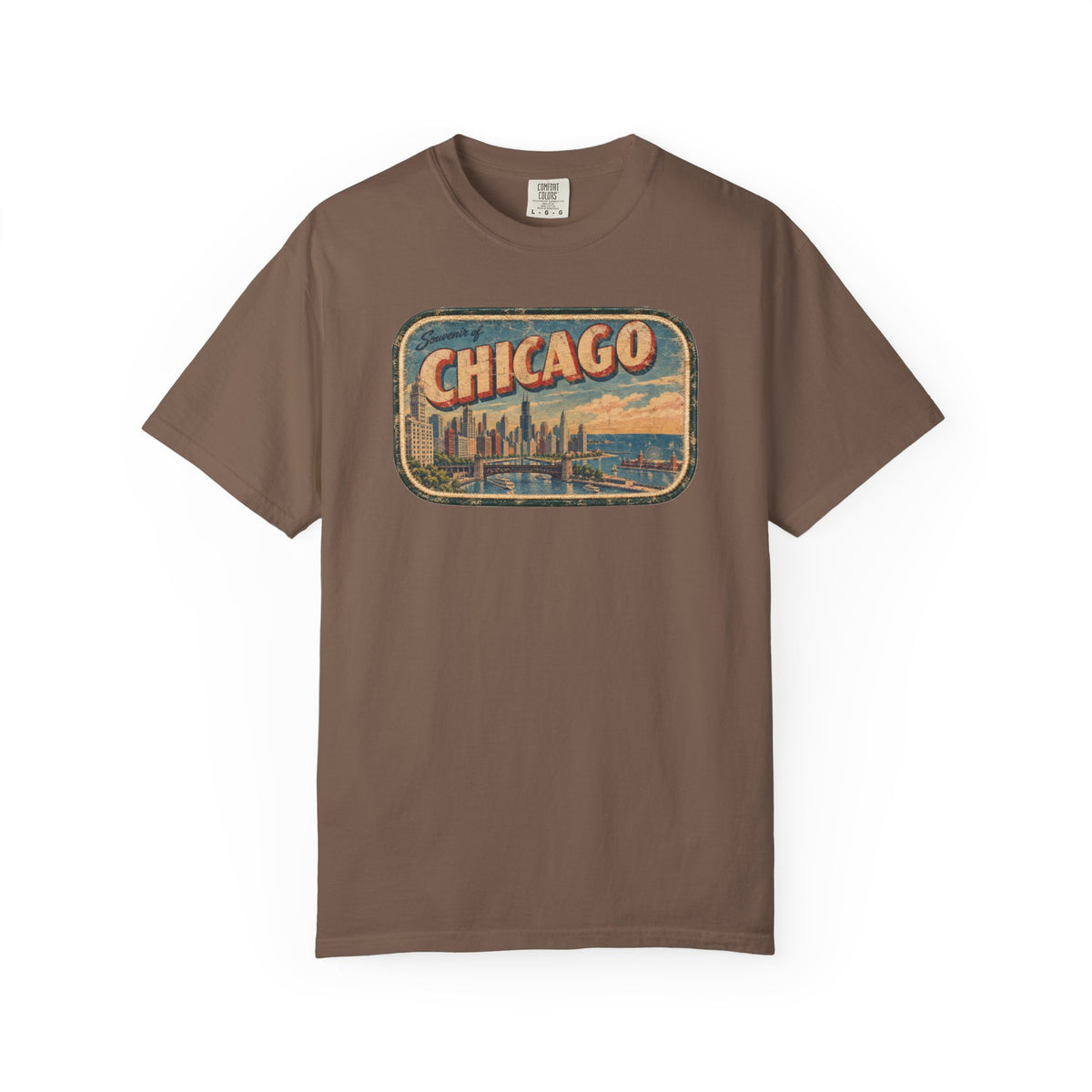 Chicago - Unisex Garment-Dyed T-shirt