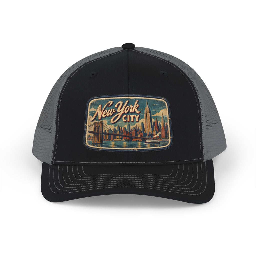 New York City Skyline Snapback Trucker Cap