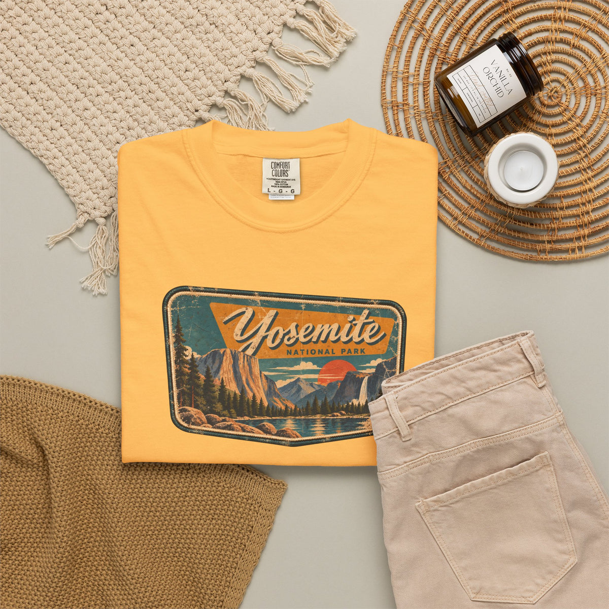 Yosemite - Unisex Garment-Dyed T-shirt