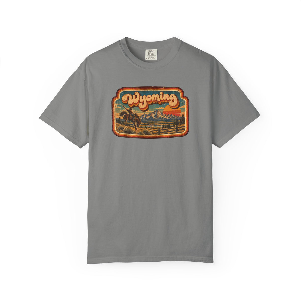 Wyoming - Unisex Garment-Dyed T-shirt