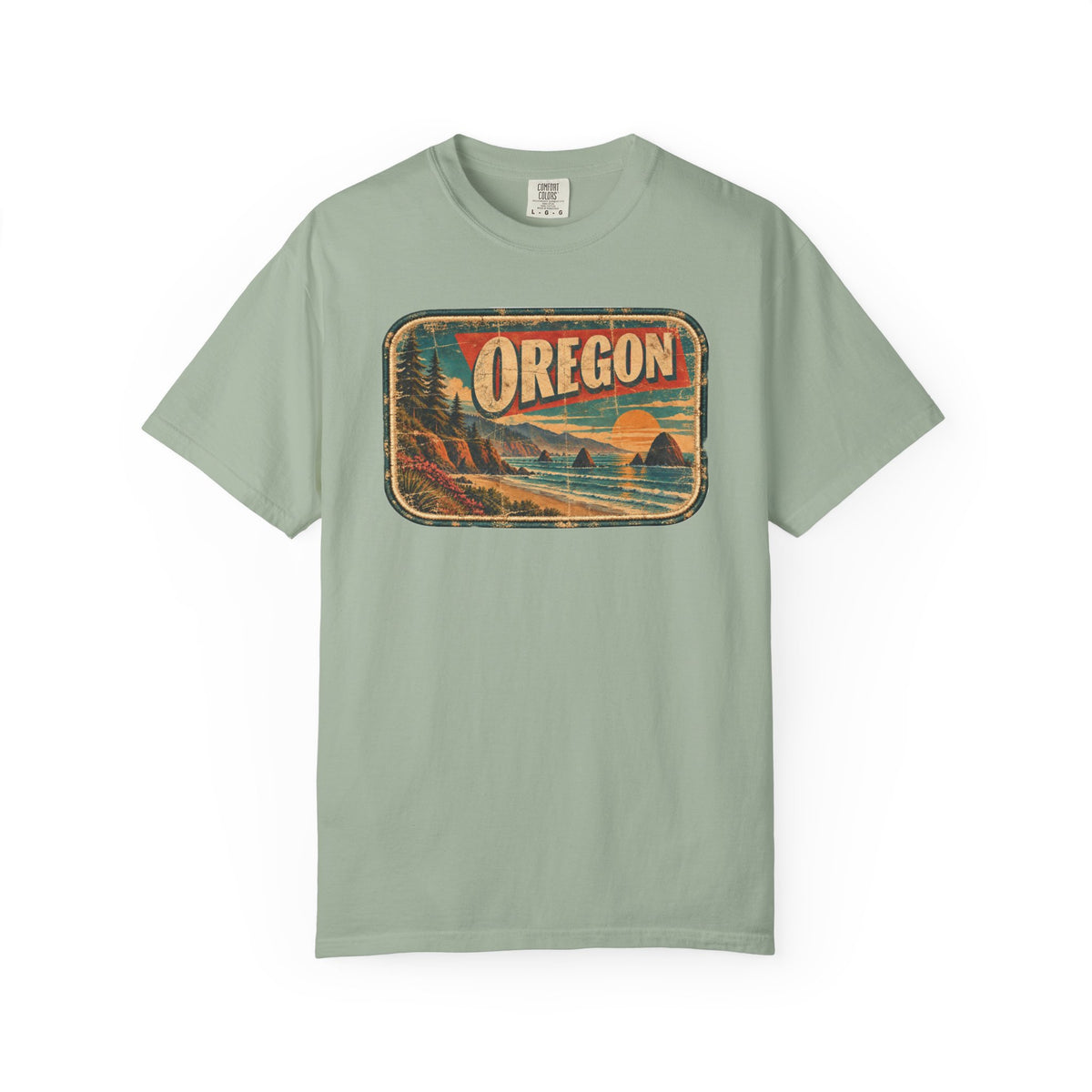 Oregon - Unisex Garment-Dyed T-shirt