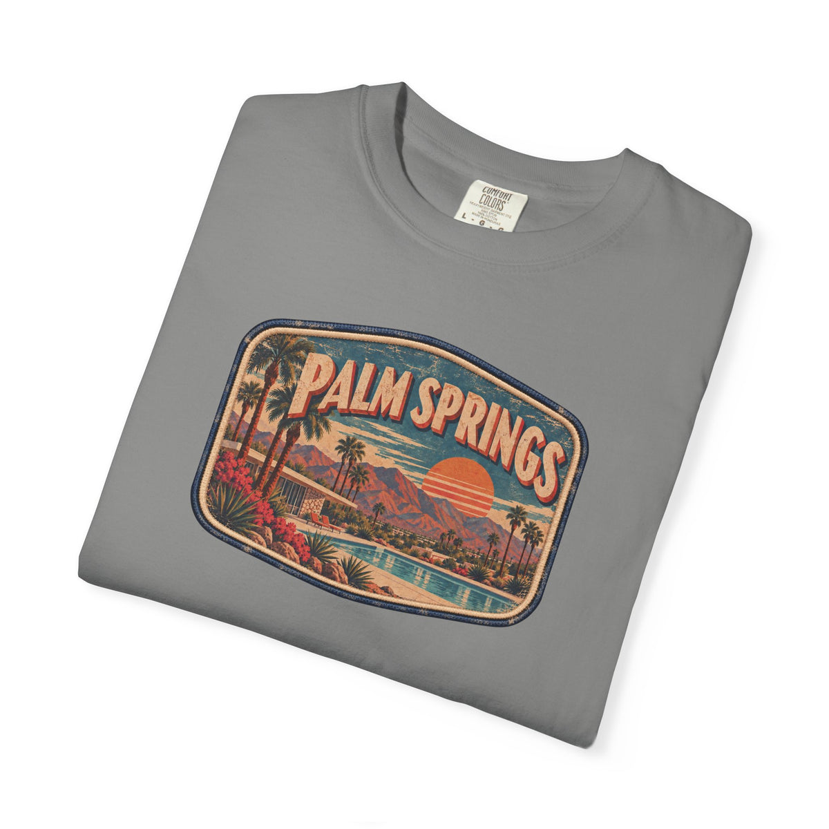 Palm Springs - Unisex Garment-Dyed T-shirt