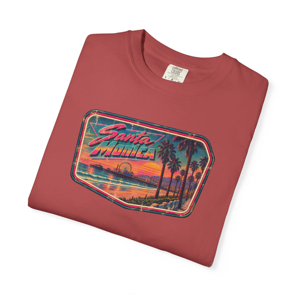 Santa Monica - Unisex Garment-Dyed T-shirt