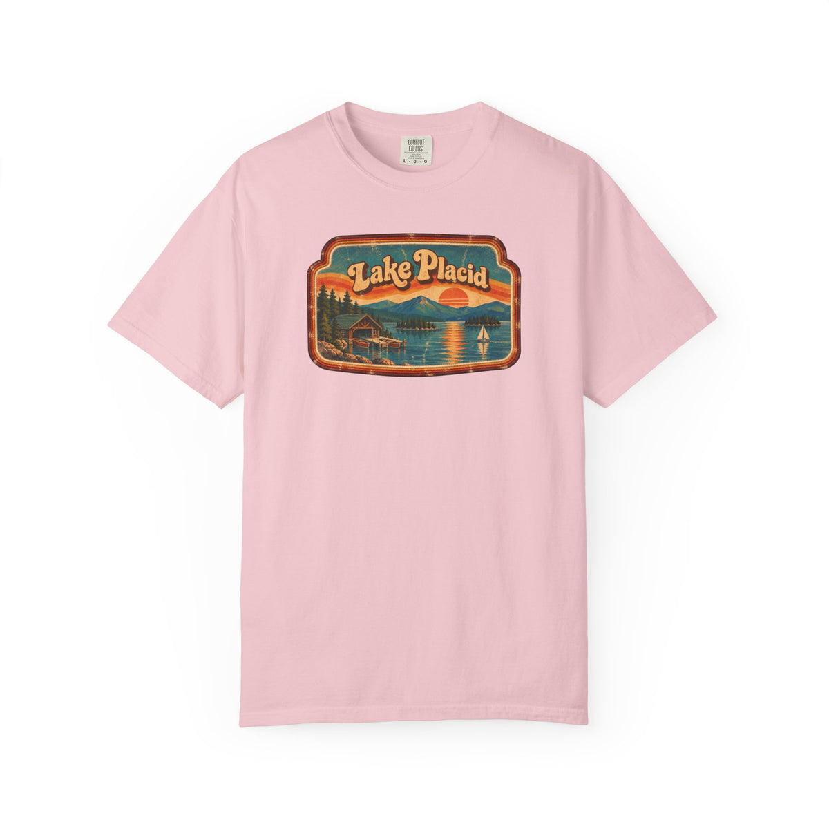 Lake Placid - Unisex Garment-Dyed T-shirt