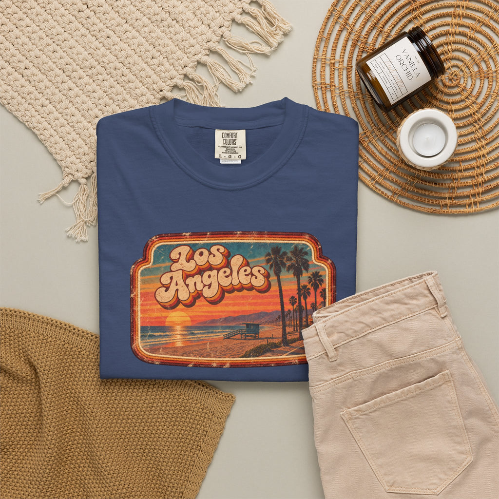 Los Angeles - Unisex Garment-Dyed T-shirt