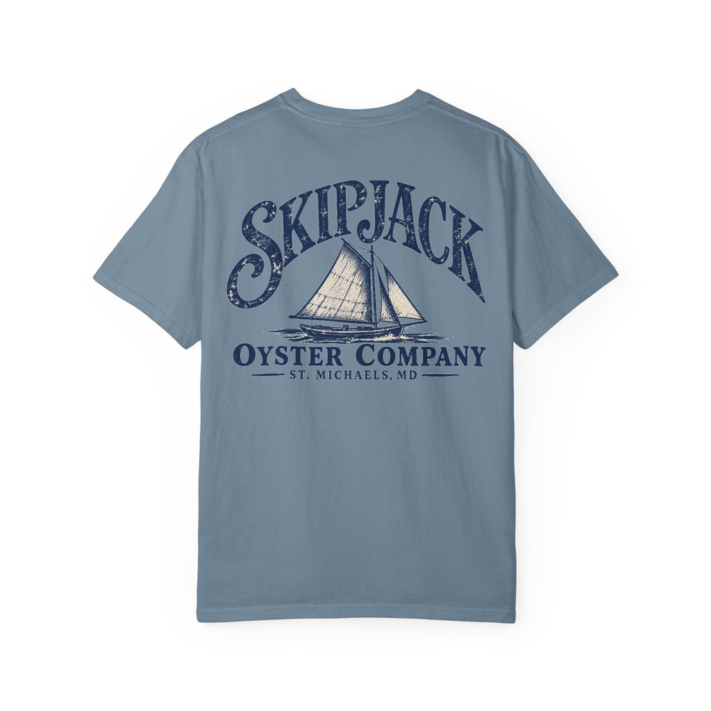 Skipjack Oyster Company - Unisex Garment-Dyed T-shirt