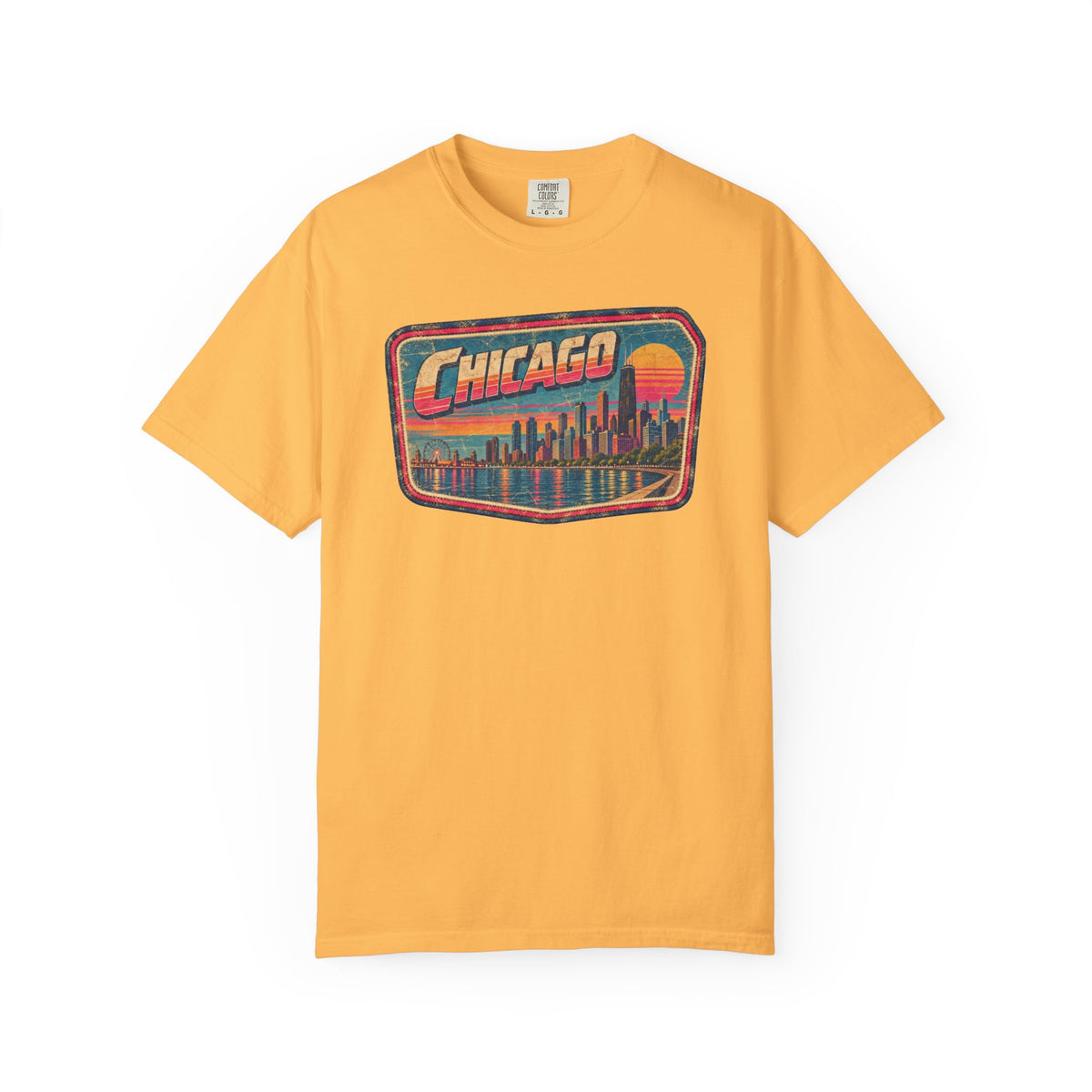 Chicago - Unisex Garment-Dyed T-shirt