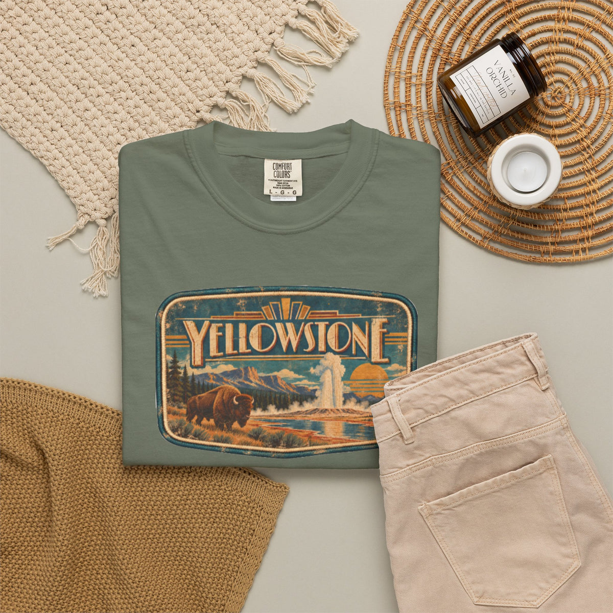 Yellowstone - Unisex Garment-Dyed T-shirt