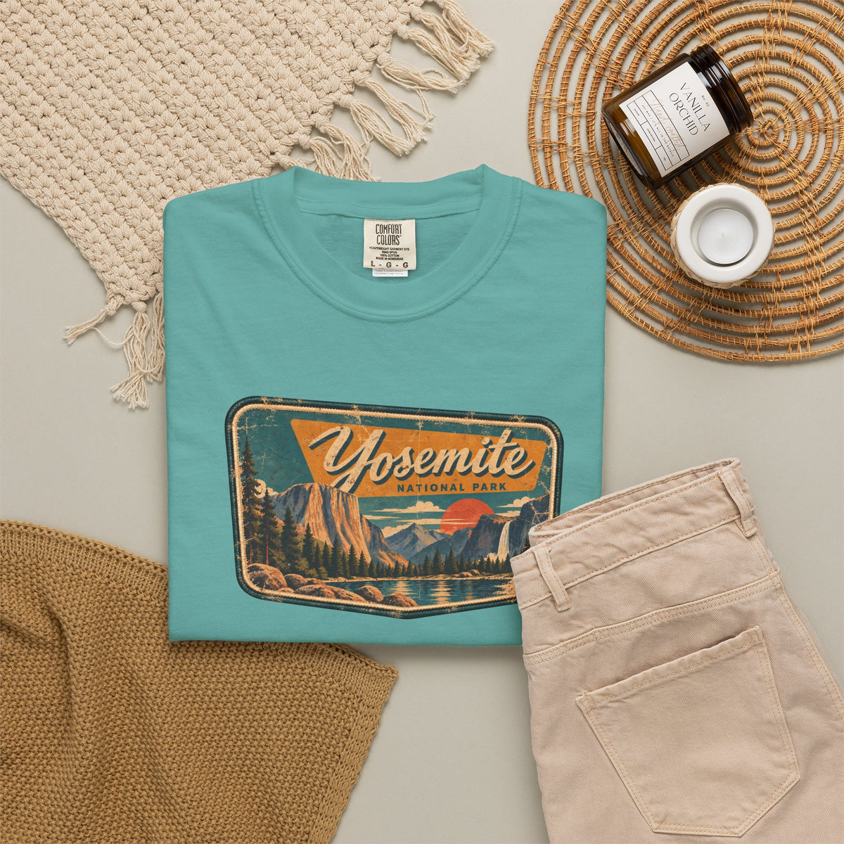 Yosemite - Unisex Garment-Dyed T-shirt