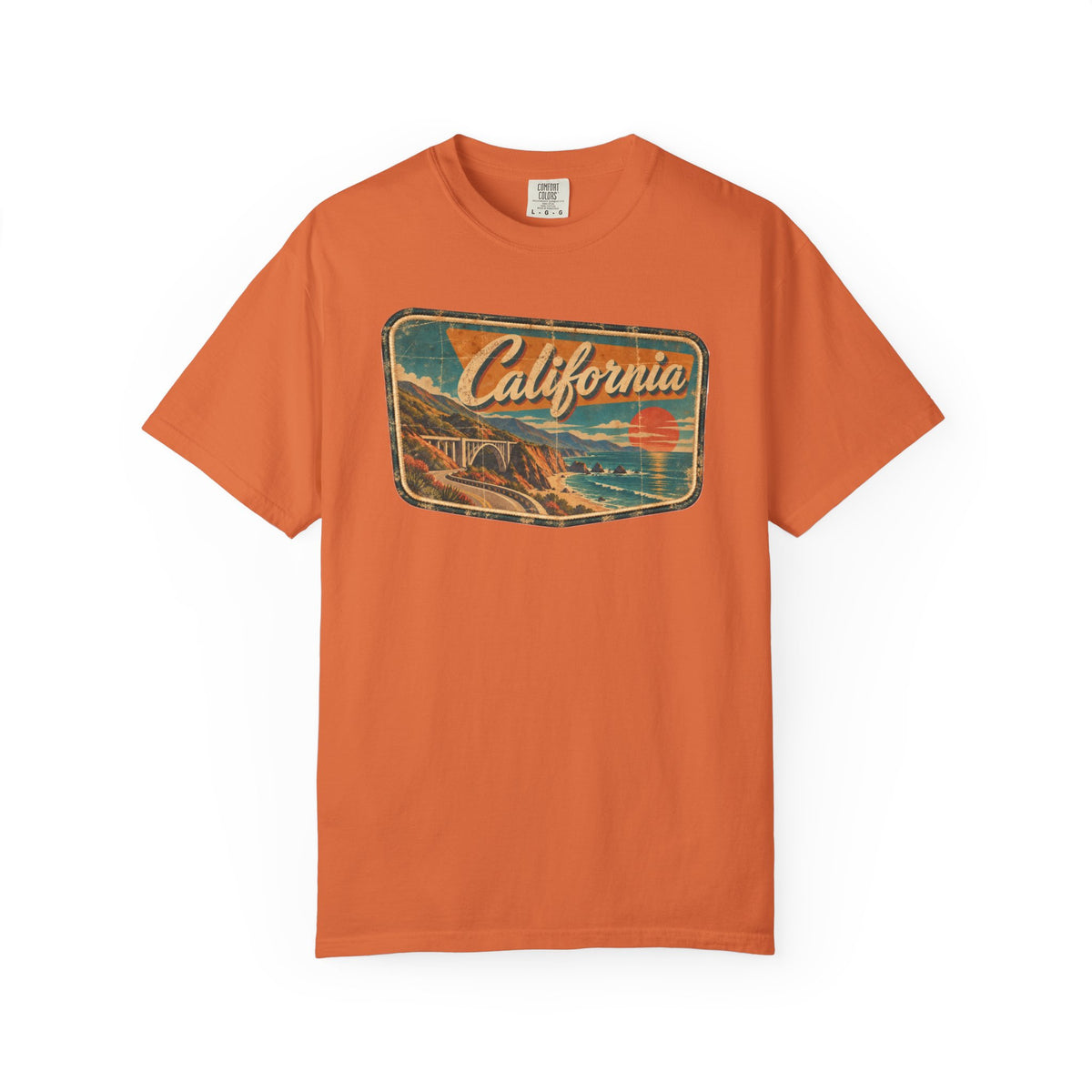 California - Unisex Garment-Dyed T-shirt