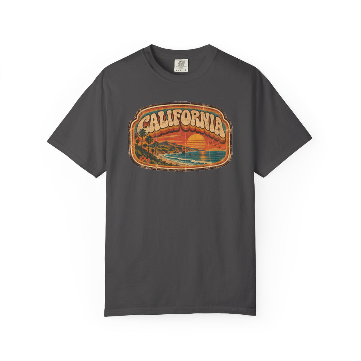 California - Unisex Garment-Dyed T-shirt