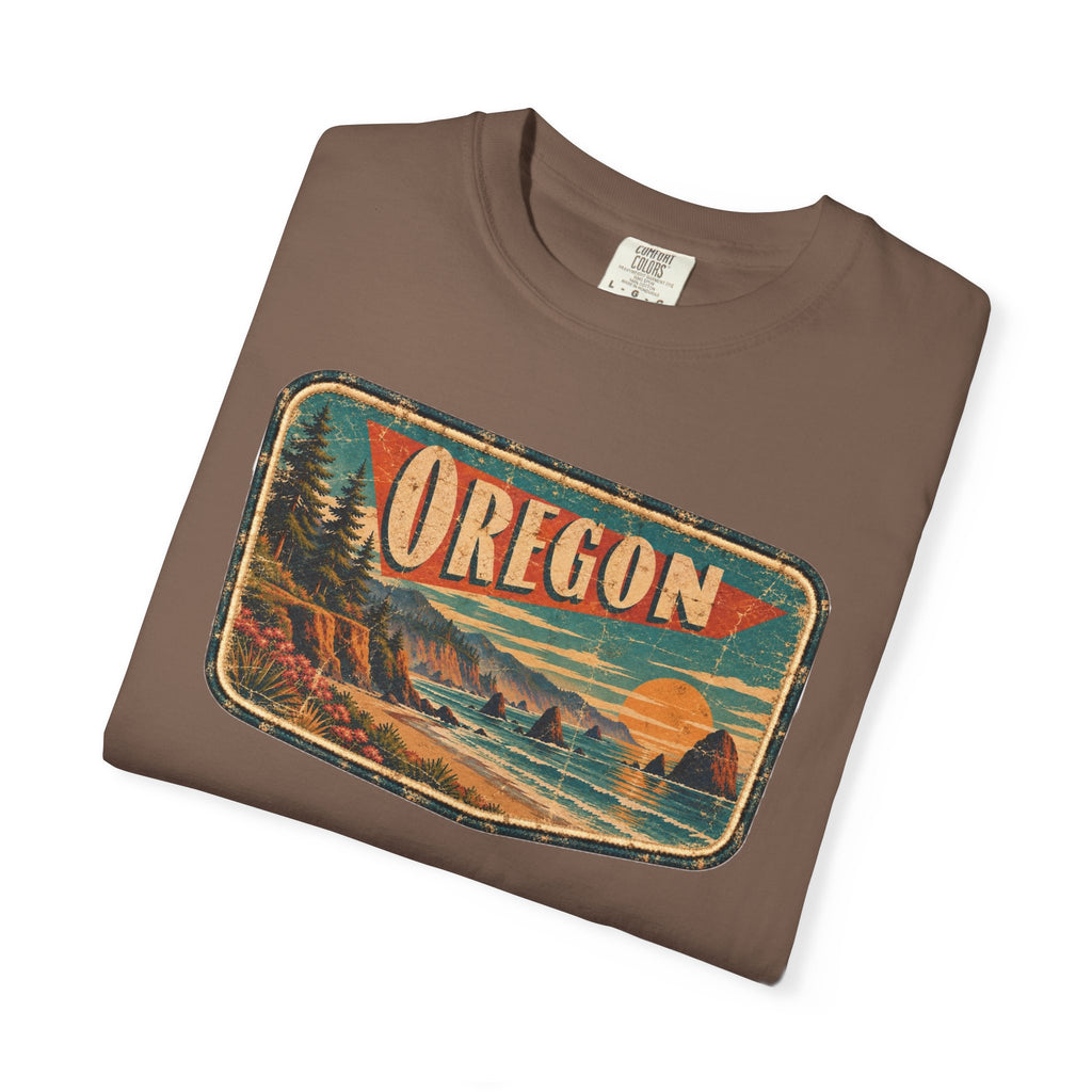 Oregon - Unisex Garment-Dyed T-shirt