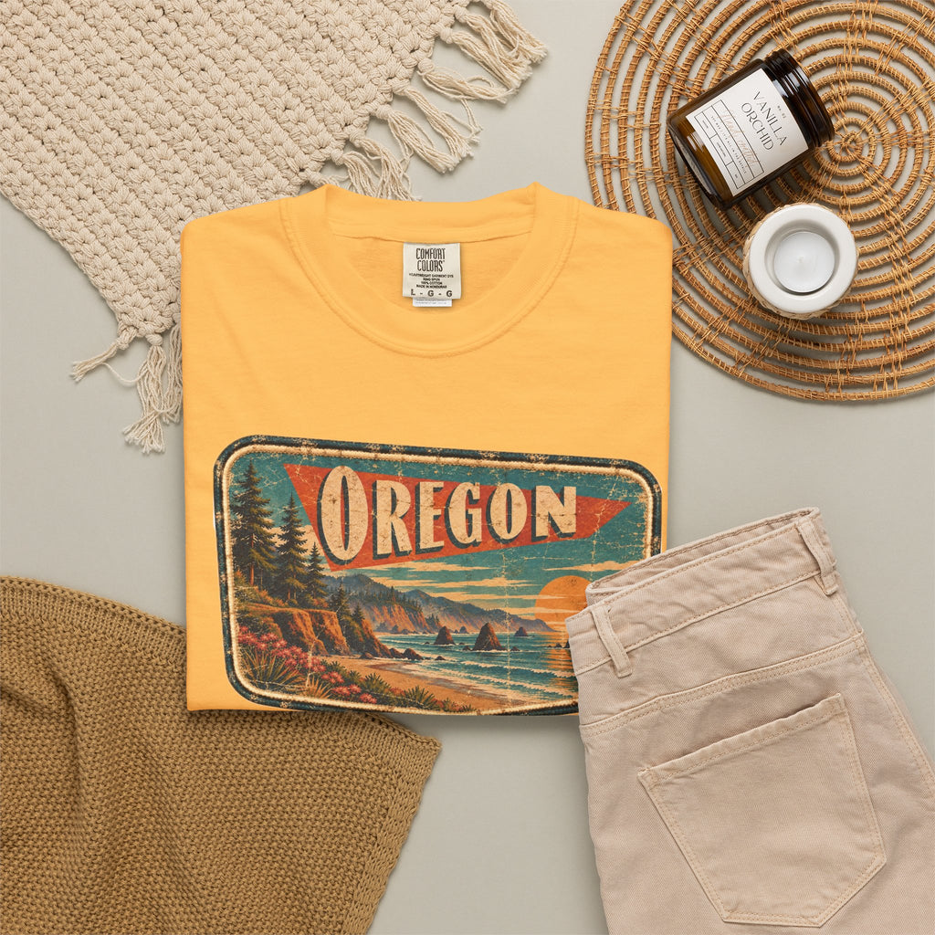 Oregon - Unisex Garment-Dyed T-shirt
