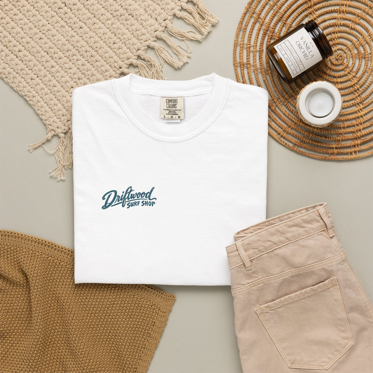 Driftwood Surf Shop - Unisex Garment-Dyed T-shirt