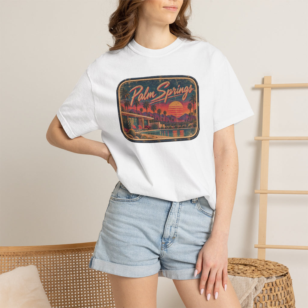 Palm Springs - Unisex Garment-Dyed T-shirt
