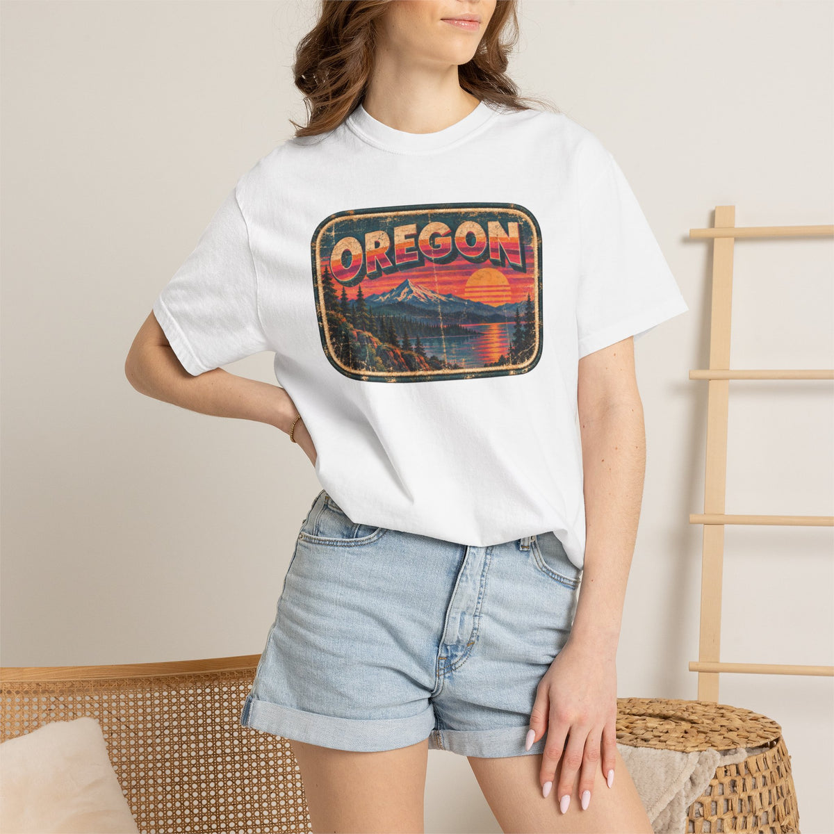 Oregon - Unisex Garment-Dyed T-shirt