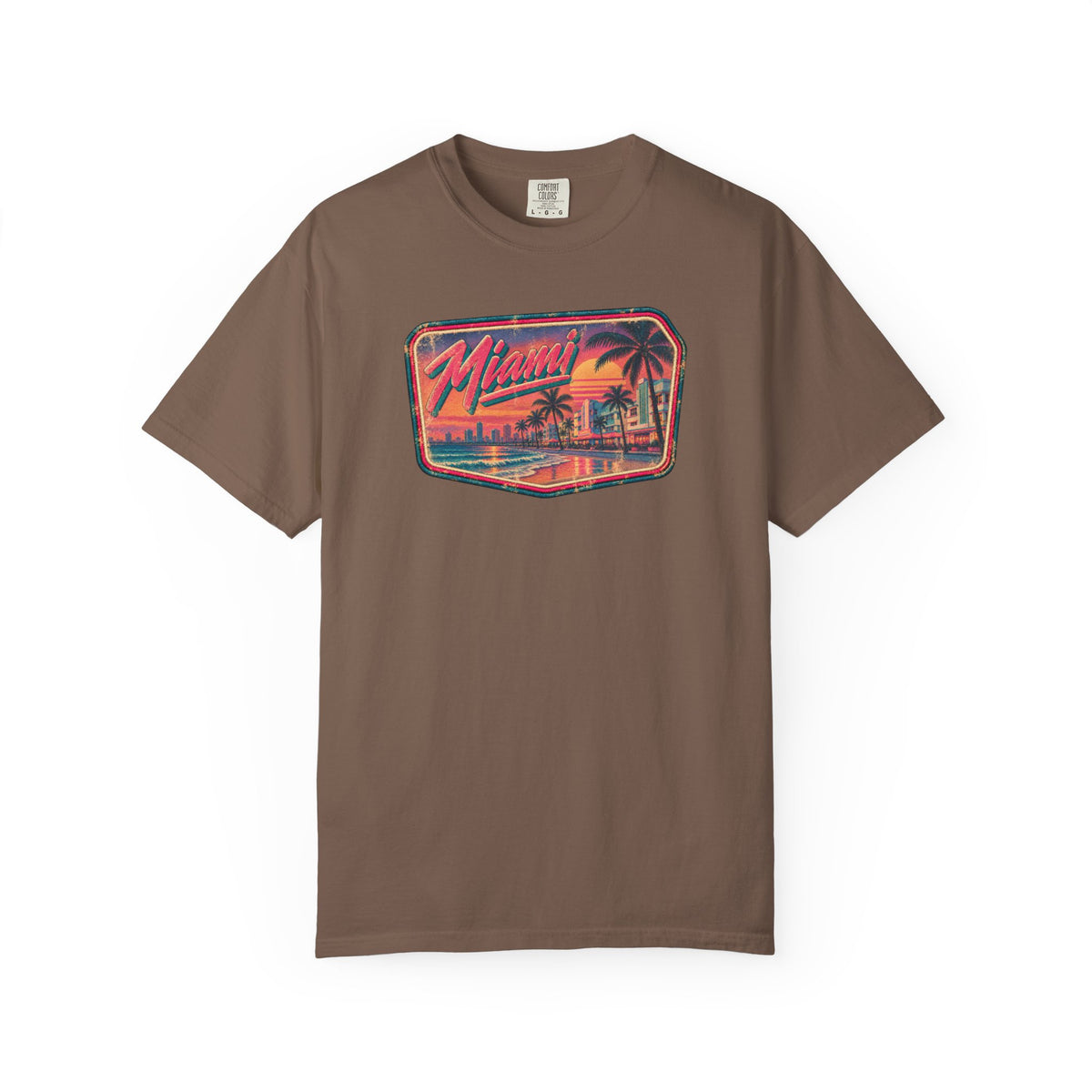 Miami - Unisex Garment-Dyed T-shirt