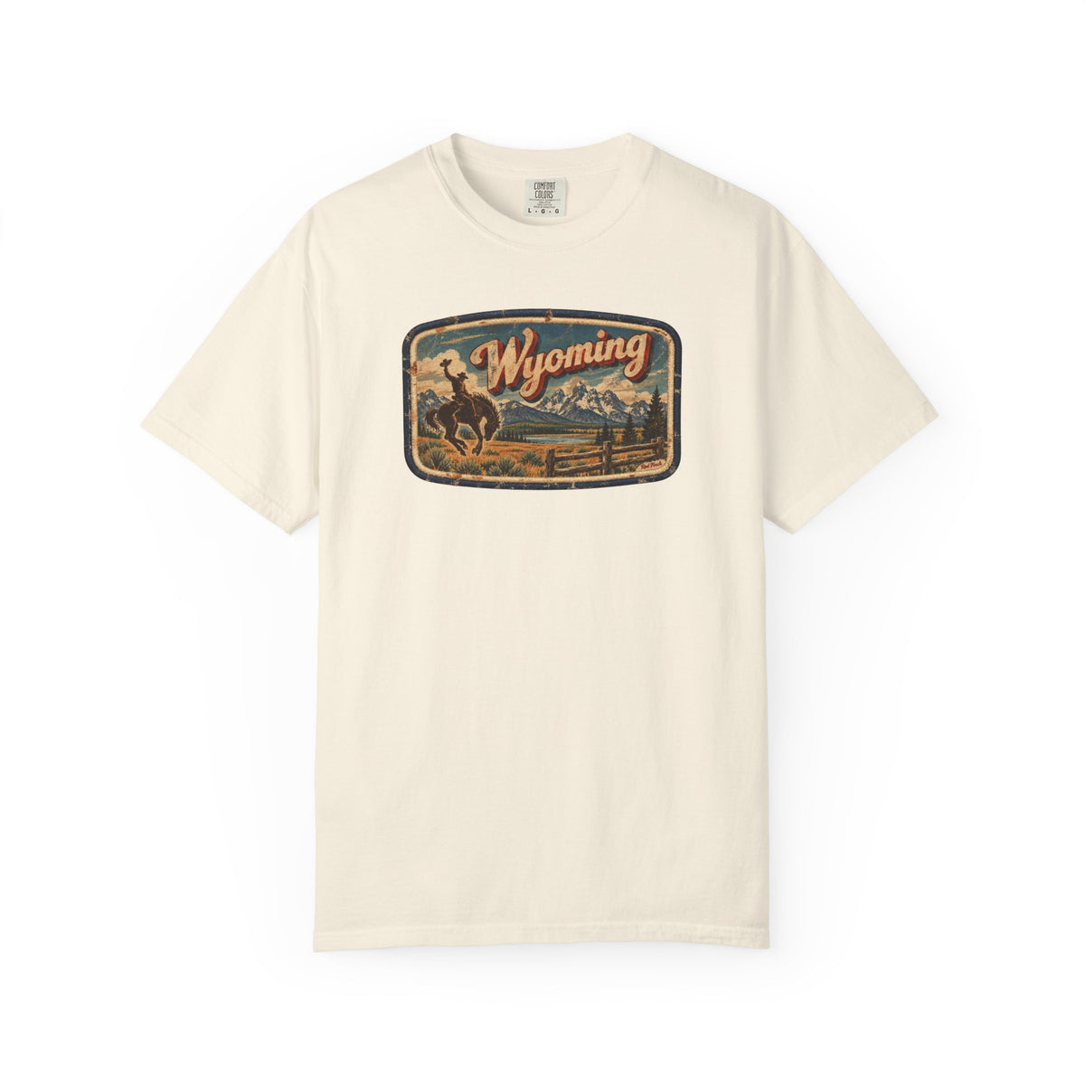 Wyoming - Unisex Garment-Dyed T-shirt