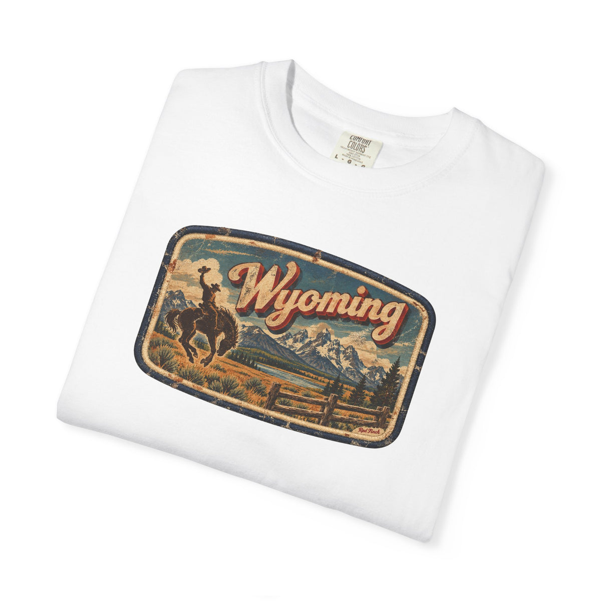 Wyoming - Unisex Garment-Dyed T-shirt