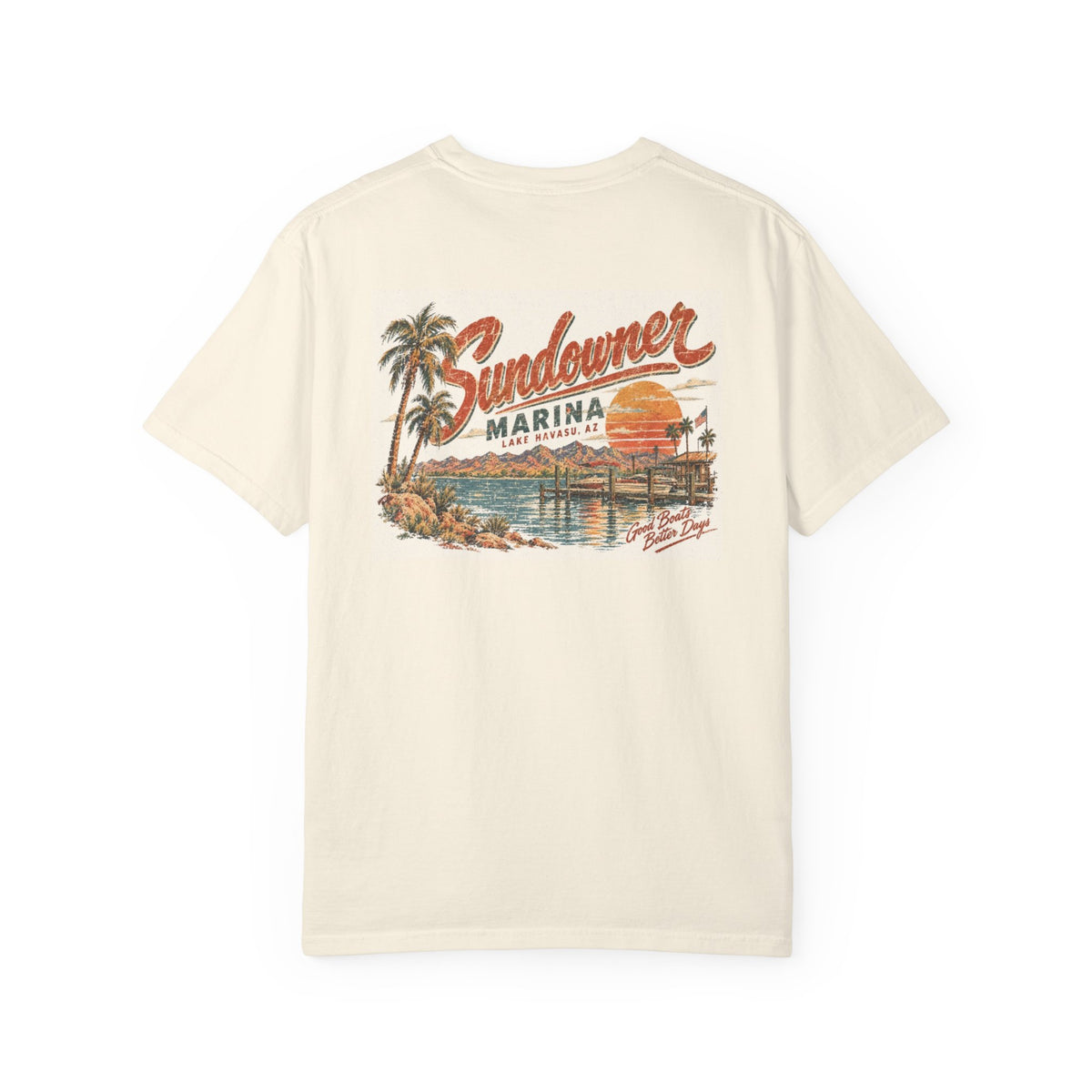 Sundowner Marina - Unisex Garment-Dyed T-shirt