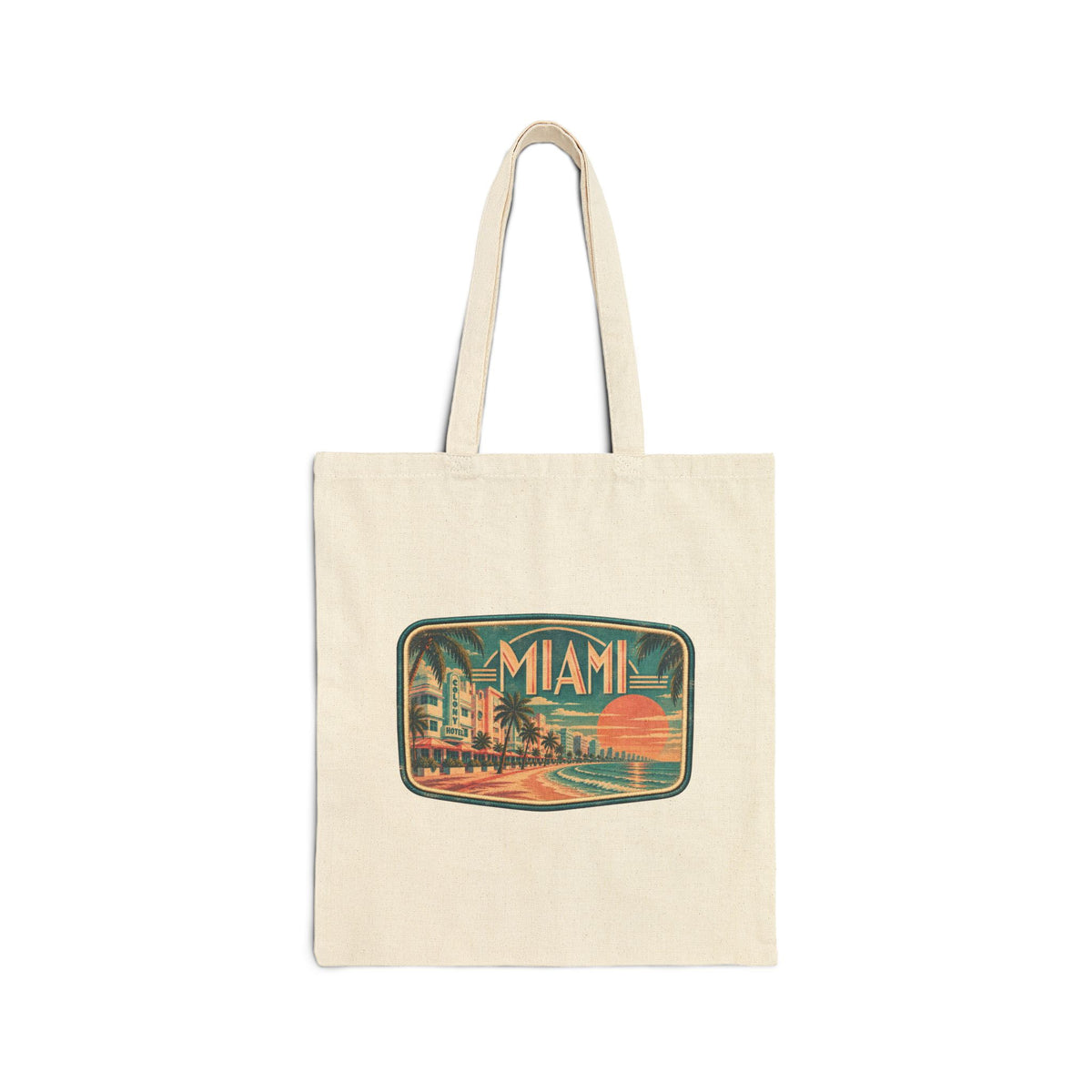 Cotton Canvas Tote Bag - Design 11