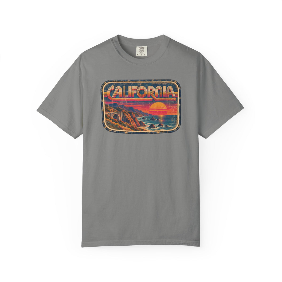 California - Unisex Garment-Dyed T-shirt