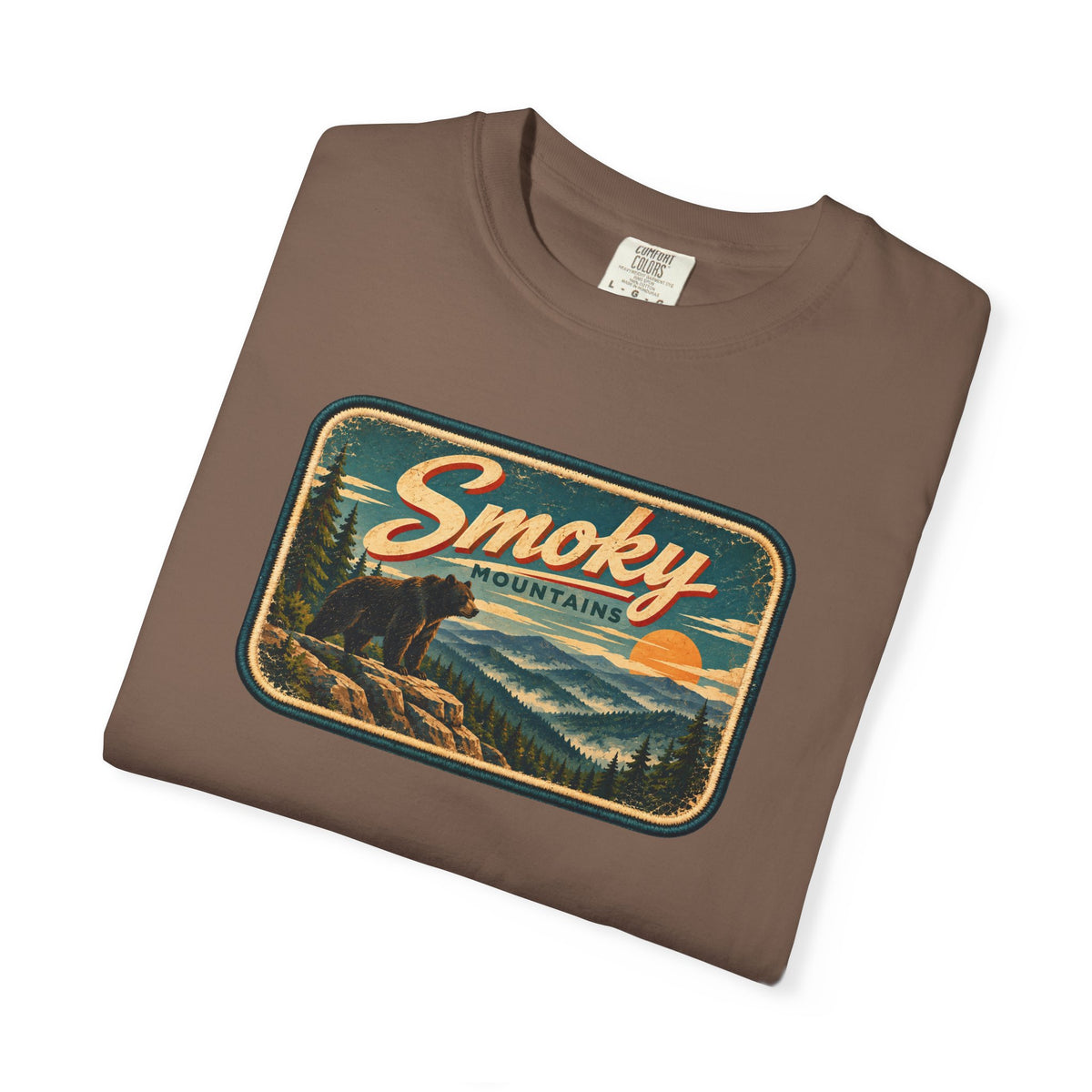 Smoky Mountains - Unisex Garment-Dyed T-shirt