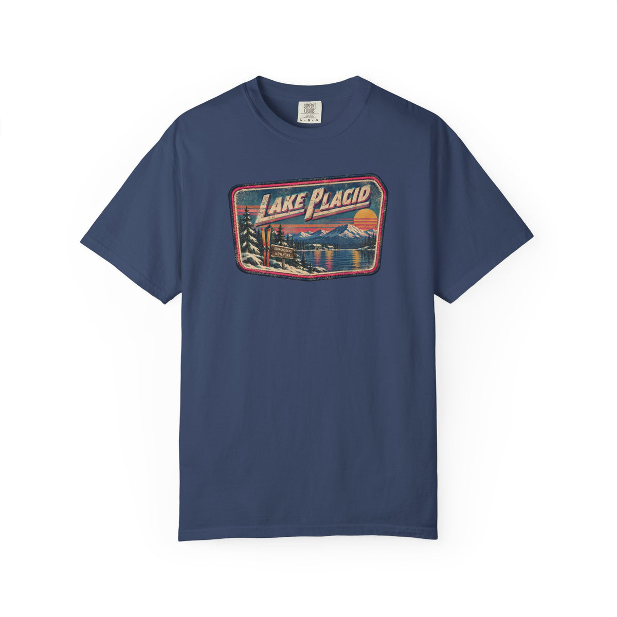 Lake Placid - Unisex Garment-Dyed T-shirt