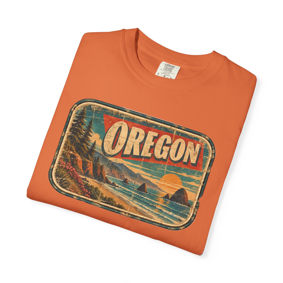 Oregon - Unisex Garment-Dyed T-shirt