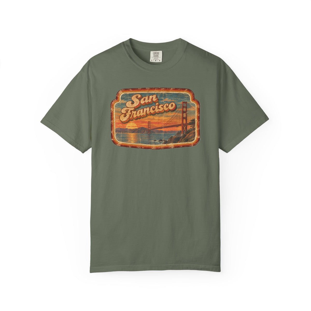 San Francisco - Unisex Garment-Dyed T-shirt