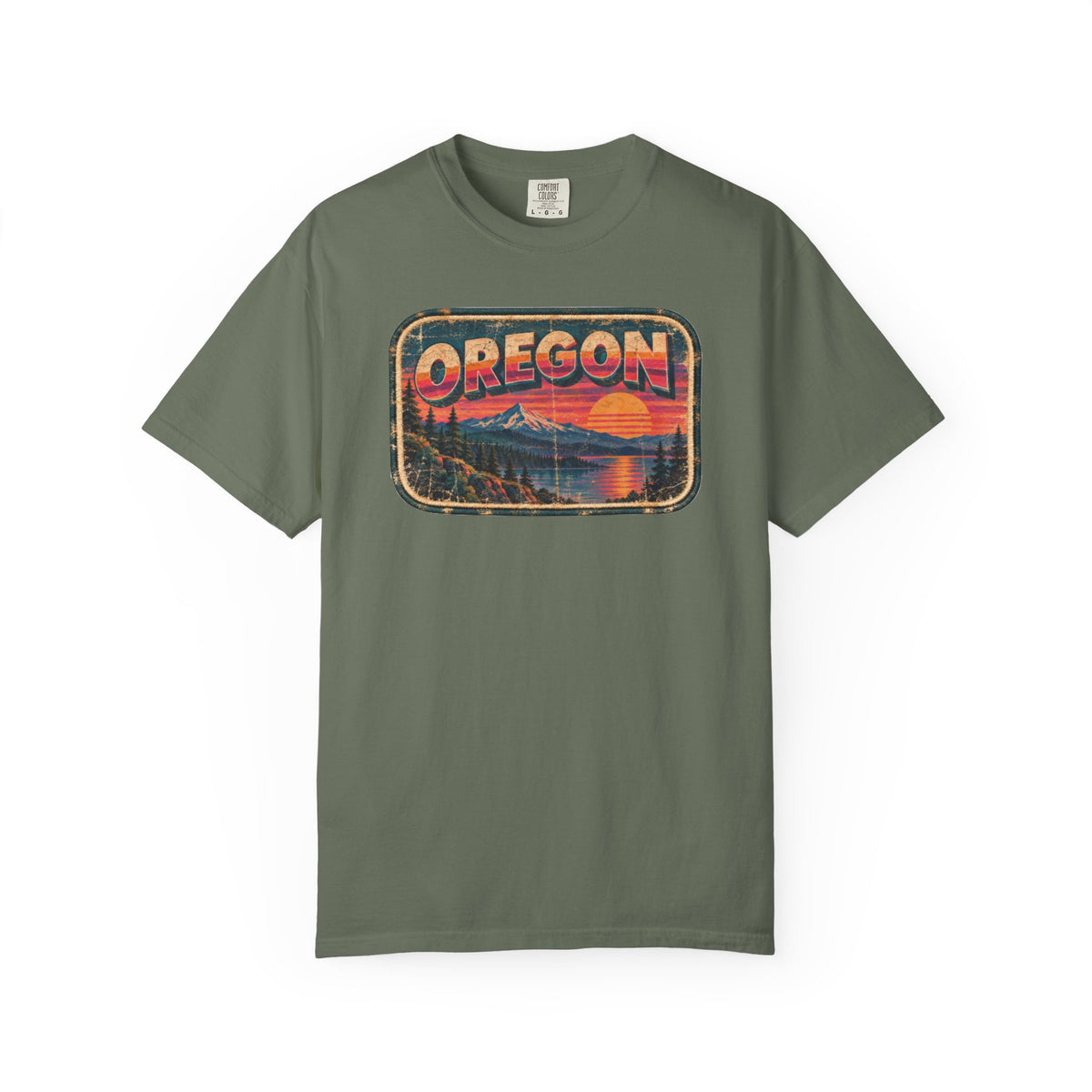 Oregon - Unisex Garment-Dyed T-shirt