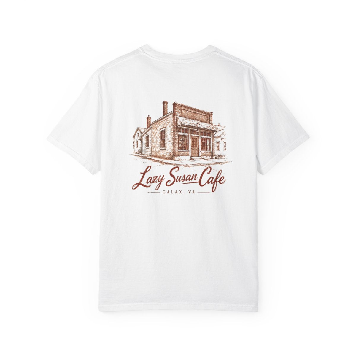 Lazy Susan Cafe - Unisex Garment-Dyed T-shirt