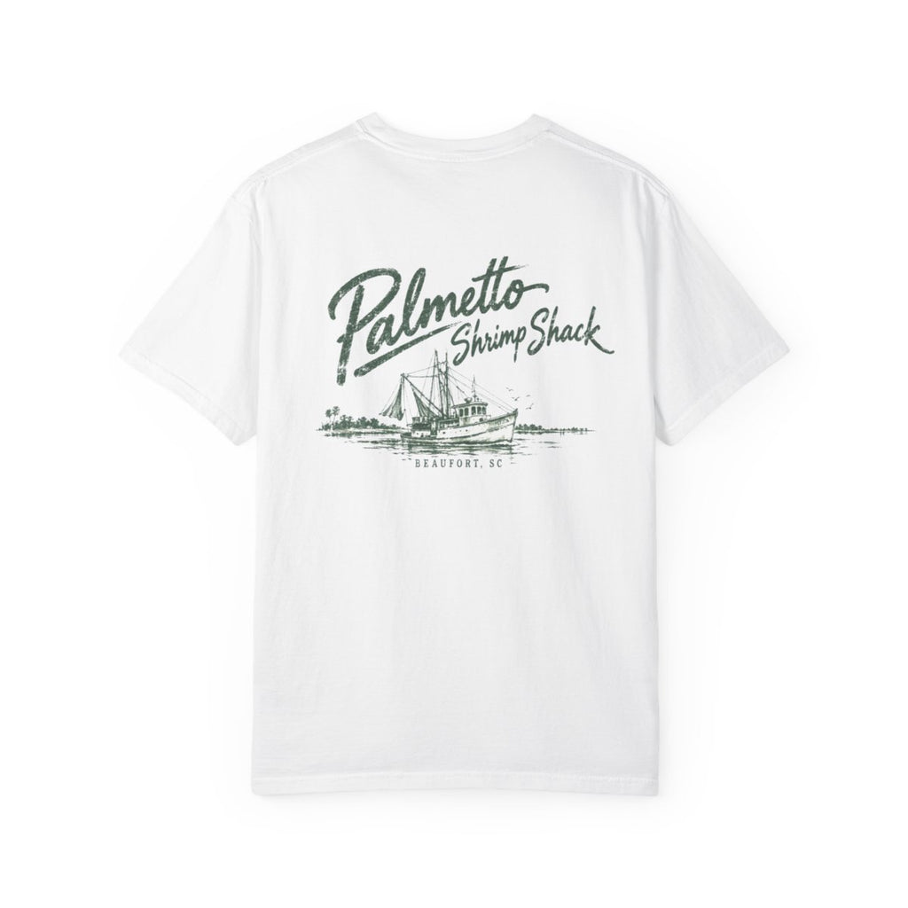 Palmetto Shrimp Shack - Unisex Garment-Dyed T-shirt