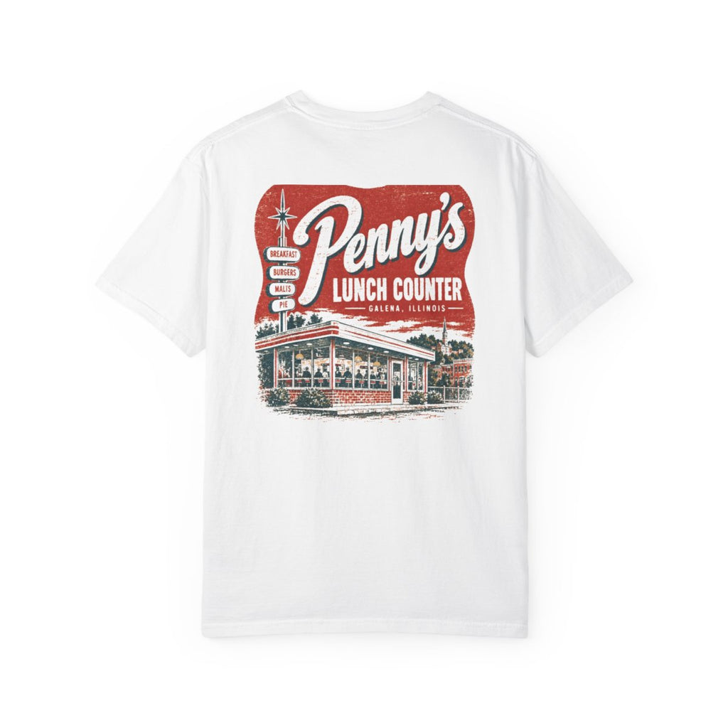 Penny's Lunch Counter - Unisex Garment-Dyed T-shirt